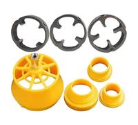 Generico Pipe Threading Kit, Reusable Pipe Threader Plumber Tool, PVC and Steel Threading Tool, Plumbing Equipment Kit Plumbing Device Equipment for Home, Family, Friends, Women, Men, Atributo único,