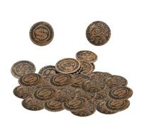 Genérico Pirate - 1.18 Inch PP Set | Treasure Hunt Fake - 100 PCS Skull