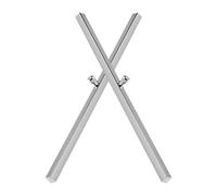 Genérico Pisapapeles de Caligrafía de Metal Inoxidable, 2 Piezas, Peso para Papel Tamaño Estándar, Herramienta Portátil para Prensar Papel en Oficina y Pintura, Diseño Simple y Fácil