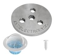 Genérico Piscina de Placas Zincanode - de Zinc, Efectos de la electrólisis de Agua Salada | Accesorios Protección de Dispositivos Filtración de la Bomba de la Bomba Natación, a