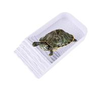 Genérico Piscina Tortuga Terrestre Alimentador, Plato de agua para Tortuga de Piscina con Rampa, Cuenco de agua para Reptiles con Escala, para Tortugas, Lagartos y Gecko (C)