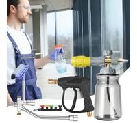 Genérico Pistola De Jabón para Autos - Aplicador De Espuma Ultra Densa - Fácil Instalación Y Resistente para Techos Suelos Fachadas Camiones Garajes