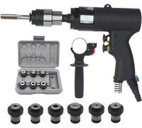 Genérico Pistola De Roscado Neumática, Taladro Neumático De Precisión Portátil, Roscado con Control De Avance Y Retroceso, Mandril De Roscado M3-m12, Aplicación De Roscado De Fundición De Acero