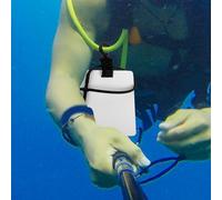 Genérico Pizarra Blanca Subacuática para Buceo 1 Pieza Delgada y Resistente al Agua con Clip Giratorio y Lápiz Dispositivo de Escritura Agua para Comunicación y Notas Actividades