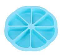 Generico Pizza de silicona,8 cavidades triangulares | Molde para magdalenas DIY - Adecuado Para Panaderos Profesionales Mujeres Hombres Cumpleaños Vacaciones Encuentros Familia Noche Casa