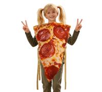 Genérico Pizza Trajes - Pizza Halloween Disfraz adulto | Funny Food Outfit For Cosplay | Funny Food Realistic For Birthday Christmas Outdoor Adult Kids Couple Dress Up Party Carnival Role Playing