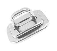 Genérico Placa de Anclaje para Portátil Antirrobo Ranura para Candado Base Fija Compatible Múltiples Modelos Accesorio de Seguridad para Escritorio Protección Externa para Laptop