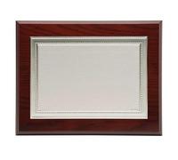 Genérico Placa Homenaje Aluminio Mate 17x12cm (Grabado Incluido)