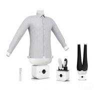 Genérico Plancha automática, vaporizador de 360°, Secadora de Ropa Manos Libres con aromaterapia para un Planchado rápido y sin Arrugas, compacta e imprescindible para Viajes (A)