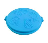 Generico Plancha Grill para microondas - Calentador universal, tostadora de horno rápido, utensilios de cocina versátiles, bandeja antiadherente | Olla rápida portátil ideal para pizza crujiente, P