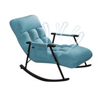 Genérico - Planeador tapizado con Respaldo Flexible - Cómodo sillón de 83 cm | Sillón reclinable mecedor Moderno para Sala de Estar, guardería, Dormitorio, balcón, Interior, Exterior