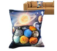 Genérico Planet Pillow - Space Plush Pillow, Cute Doll Soft Cushion Room Decor, Space Pillows with Eight Planets Doll Set | for Living Room Bedroom Nursery Study Sofa Bed Boys Girls Home Office