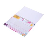 Genérico Planificador de Hábitos en Papel Blanco Calendario de Entrenamiento y Función Recordatorio para Seguimiento Motivacional y Aprendizaje Diario