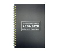 Genérico Planificador Mensual 2026-2028 - Planificador Diario, Calendario Organizador de Cuadernos, para Planificación Programación Gestión de Tareas Reuniones Metas