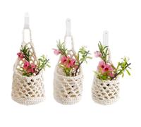 Genérico Plant Hanger - Hand Woven Bohemian Wall Mounted, Cotton