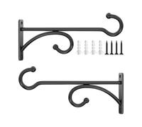 Genérico Plant Hooks for Wall, 2 Pack Metal Hanging Plant Brackets