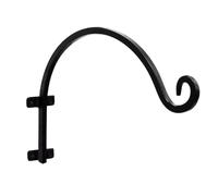 Generico Plant Pot Hanger - Heavy Duty Square Steel | Wall Mount Flower Pots Hooks For Apartment Balcony Urban Patios Restaurants Homeowners Gardening Enthusiasts Landscapers And Other