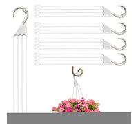 Genérico Plant Pot Hanging Hook - 5pieces Wall Hanging Basket Self-Absorbing Flower Pot Hangings Hook | Flower Pots Hangers Outdoor | Heavy Duty Planter Hanger | Outdoor Decor for Wall