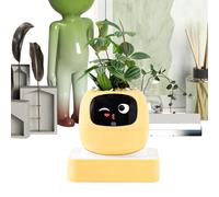 Genérico Plant Robot - Guidance On Plant Care Multiple Expressions Flowerpot, Pothos Flowerpot | AI Smart Planting Robot For Indoor Home Apartment Office Living Room Bedroom Balcony Beginners