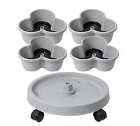 Genérico Plant Tower Growing System - Space-Saving Stackâble Design For Vegetables & Strawberries | Multi-Tiered Movaɓle with Èfficient Drainâge| Perfect For Balcony, Patio, and Indoor Gardening, EAS