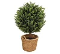 Generico Planta artificial | Green Leaves Needle Faux Fir Tree Branches Christmas Foliage | Fake Pine Wreath Garland Making Supplies for Family Friend Lover Entry Desk Room Home Indoor Outdoor