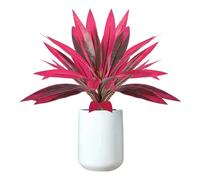 Genérico Plantas Artificiales | Follaje Artificial Decorativo - Planta Artificial De Cordyline Ti | para Interior Exterior salón Patio Porche Puerta Bodas Centro de Mesa otoño Invierno Verano