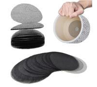 Genérico Planter Bottom Grid Mat - 50-Piece Drainage Mesh Pads For 5cm & 10cm Flowerpots | Breathable Polyamide Soil-Proof Screen, Sturdy Potted Plant Base Gasket For Succulents Bonsai Gardening