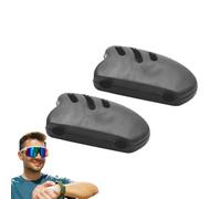 Generico Plaquetas nasales para gafas - Almohadillas de repuesto de 1,6 cm, almohadillas para gafas de sol de ciclismo, ópticas con ajuste cómodo | Solución De Reparación Para La M