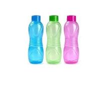 Genérico PLASTIC FORTE Sport Botella, Surtido, 500 ml pack de 3. colores surtidos.
