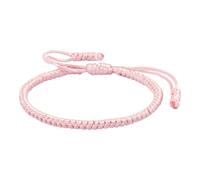 Genérico plata perla joyería hecha a mano Tibetan String pulsera ajustable Woven Rope Knot pulseras para hombre mujer para elegir anillos, talla única, Nankan Wire, No es una piedra preciosa