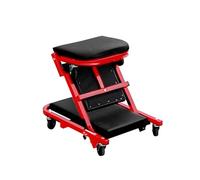 Genérico Plataforma Mecánica 2 En 1 Z Creeper, Asiento Plegable con Ruedas, Capacidad De Carga De 136 Kg, For Taller Mecánico