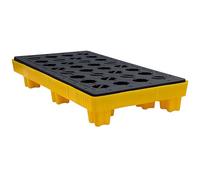 Genérico Plataforma Modular de contención de derrames, palé para almacenes y fábricas, Bandeja de Drenaje antifugas para bidones, Bandeja de Drenaje para sótanos, palé Modular de contención de derram