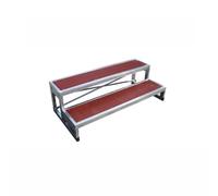 Genérico Plataformas Plegables para Coro, escaleras corales, Plataforma de Escenario con Base metálica Antideslizante, Plataforma de Escenario portátil, Escalera de Escenario móvil, Plataforma Coral