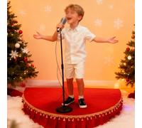 Genérico Plataformas Plegables para Coro, escaleras corales, Plataforma de Escenario metálica Antideslizante portátil, Plataforma para Escenario Infantil de Canto y Baile, Plataforma semicircular por