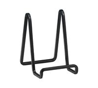 Generico Plate Stands for Display 6 Inch - Durable Iron Build, Anti Skid Protective Feet, Space Saving Design, Long Lasting Coated | Perfect Bowls, Artwork, Signs, Event Showcase, Desk Count