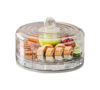 Generico Plateau de Service Rafraîchissant | Assiette à Cocktail de Crevettes,Plat de Service Polyvalent pour Apéritifs Végétariens et Desserts - Idéal pour Pique-niques et Anniversaires