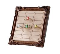 Genérico Plato Anillos - Soporte de Joyas Estilo Vintage,Porta Anillos De Joyería,Para Pendientes Collar Boda Chicas Hogar Navidad Cumpleaños Dormitorio Compromiso Novia Escritorio Baño Mamá Amiga