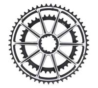 Genérico Plato, Compatible con BUCKLOS, 53-39T/52-36T/50-34T | Plato de montaje directo, 3 tornillos, doble velocidad, carretera/gravel, 8/9/10/11 velocidades; 1pc