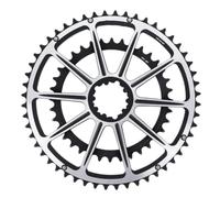 Genérico Plato, Compatible con BUCKLOS, 53-39T/52-36T/50-34T | Plato de montaje directo, 3 tornillos, doble velocidad, carretera/gravel, 8/9/10/11 velocidades; 1pc