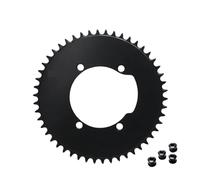 Genérico Plato Compatible Shimano 110 BCD 54T Plato Bicicleta de Carretera Rueda Dentada de Marcha única for 105 R7000 R8000(R91-8-7000 Round 50T)