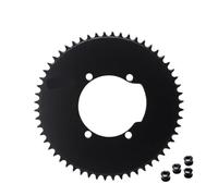 Genérico Plato Compatible Shimano 110 BCD 54T Plato Bicicleta de Carretera Rueda Dentada de Marcha única for 105 R7000 R8000(R91-8-7000 Round 56T)