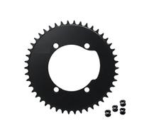 Genérico Plato Compatible Shimano 110 BCD 54T Plato Bicicleta de Carretera Rueda Dentada de Marcha única for 105 R7000 R8000(R91-8-7000 Round 46T)