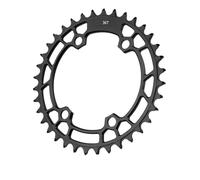 Genérico Plato de Bicicleta de montaña 96BCD, piñón de 7-12 velocidades 32-38T, Compatible con Platos y bielas Shimano M4100 M5100 M8000 U6000(96BCD 36T)