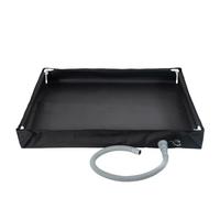 Genérico Platón De Ducha | Base Plegable Portátil para Suelo De Ducha | Suelo De Baño con De Drenaje para Exteriores Camping Tienda De Campaña Y Aire Libre