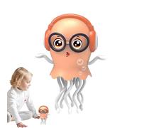 Genérico Playful Octopus Toy - Dancing Sensory Game for Children | Electric Light Music Prank Stuff, Preschool Learning Activities Party Favor, Funny Educational Accessory for Kids