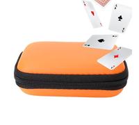 Genérico Playing Card Bag, Cards Case, Practical Bag For On The Go, Protects from Moisture and Dust, Zippered Game Storage, Durable Portable Box For Standard Size Card, 11x8.5cm