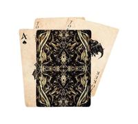 Genérico Playing Cards Deck - Devil Eyes Poker for Nights | 57x87mm, Paper Material, Themed Board Game for Parties, Unique Table Decor Family, Compact Travel Set Camping