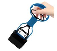 Genérico plegable Pooper Scooper con mango largo, Poop Picker Tool for Yard, Garden, Backyard, Apartment, Lawn, Camping Use, Convenient, Hygienic Cleanup Accessory, Easy Pet Waste Pickup