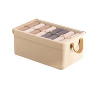 Genérico Plegables Cajas De Almacenamiento De Tela Con Tapa Asa, 47x28x20cm Apilables Multiusos De Almacenamiento, Estructura De Acero, En La Parte Para Ver El Contenido, Para Ropa Y Juguetes