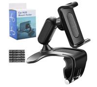 Genérico Plixorahub Phone Holder, Universal 360° Dashboard Phone Holder, Fits 4”-7” Phones, Rock-Solid Grip, Folds Down, Mount Cradle w/Adjustable Clip，Parking Sign with Numbers (1PCS)